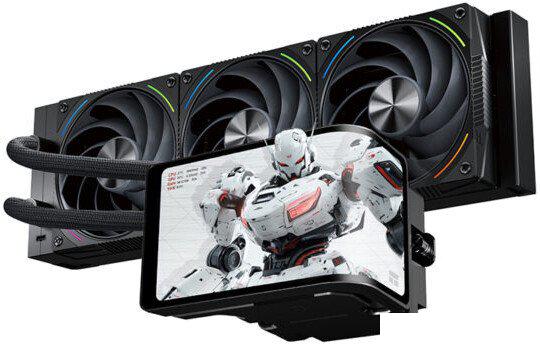Система жидкостного охлаждения для процессора Thermalright Wonder Vision 360 Turbo ARGB (черный)