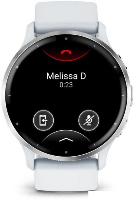 Умные часы Garmin Venu 3 (белый, с силиконовым ремешком)