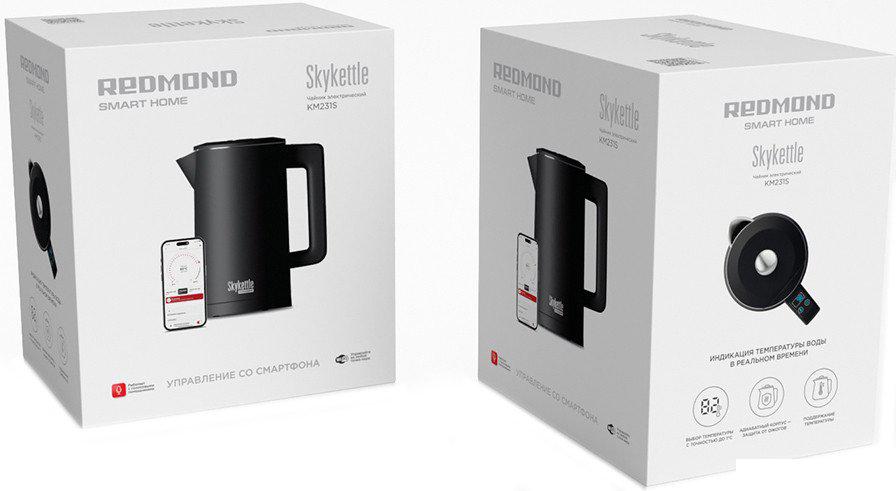 Электрический чайник Redmond (Редмонд) SkyKettle KM231S (черный)