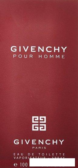 Туалетная вода Givenchy Pour Homme EdT (100 мл)