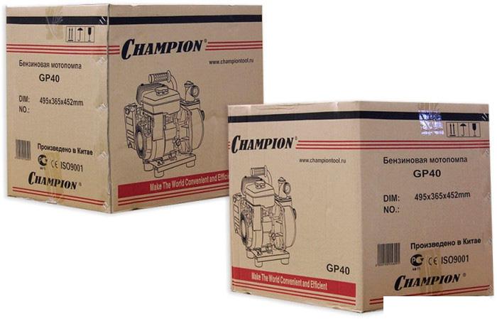 Мотопомпа Champion GP40