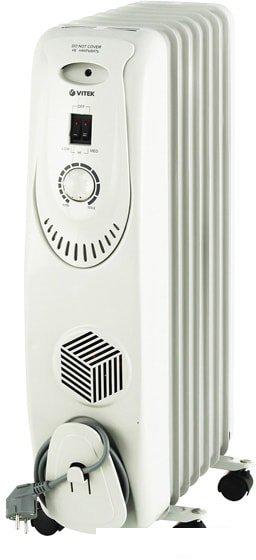 Масляный радиатор Vitek VT-1704 W