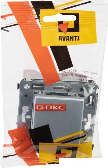 Выключатель перекрестный DKC Avanti 4404123 (закаленная сталь)