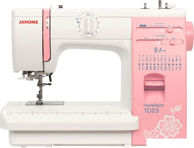 Электромеханическая швейная машина Janome Homedecor 1023