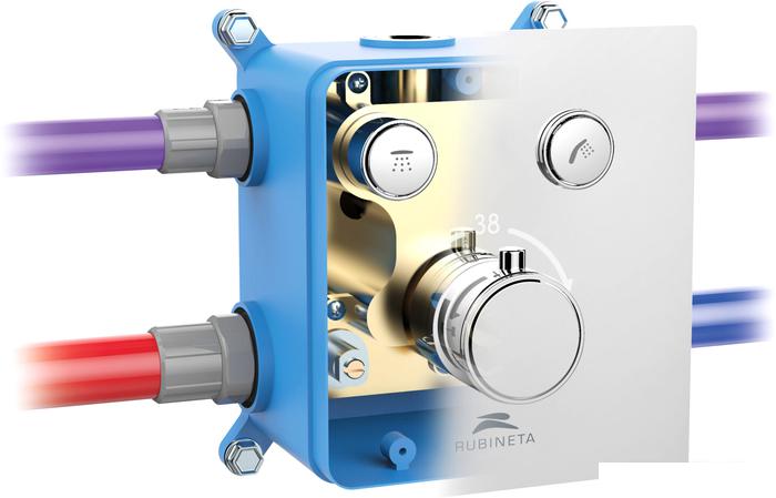Смеситель Rubineta Thermo-2F