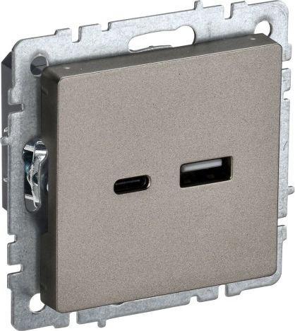 Розетки, выключатели IEK Brite BR-U22-018-K37