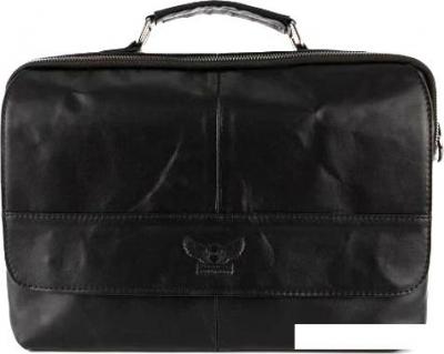 Мужская сумка Poshete 253-35202-24-BLK (черный)