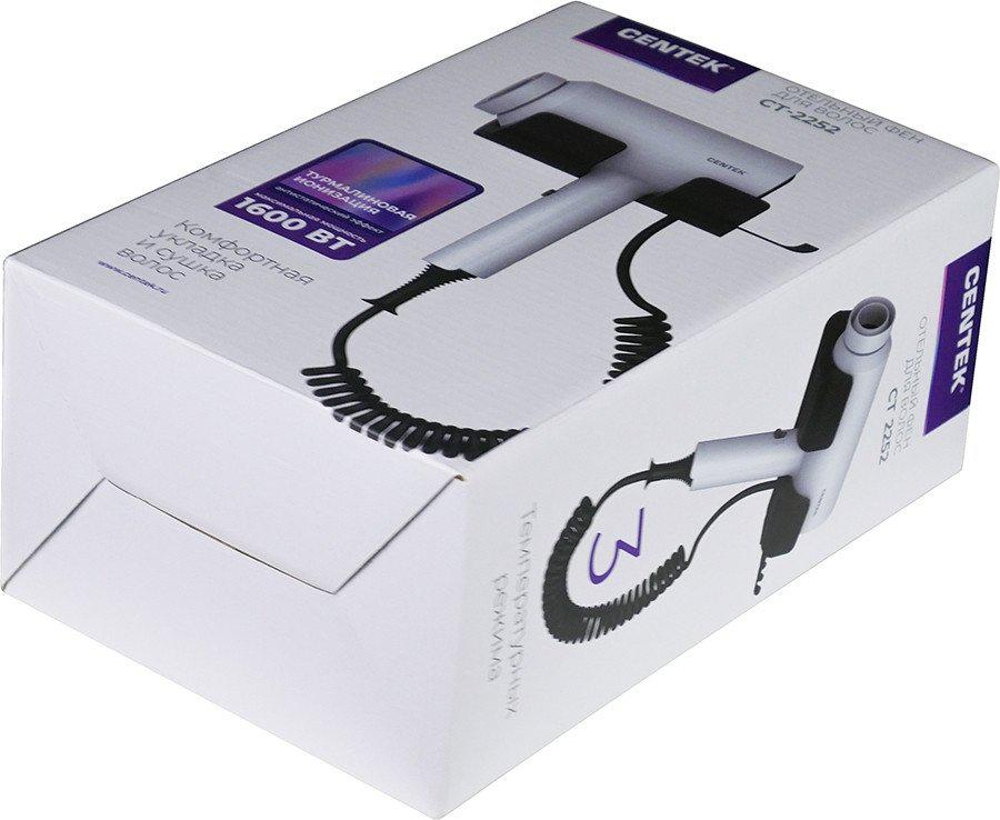 Сушилка для волос CENTEK CT-2252 (белый)