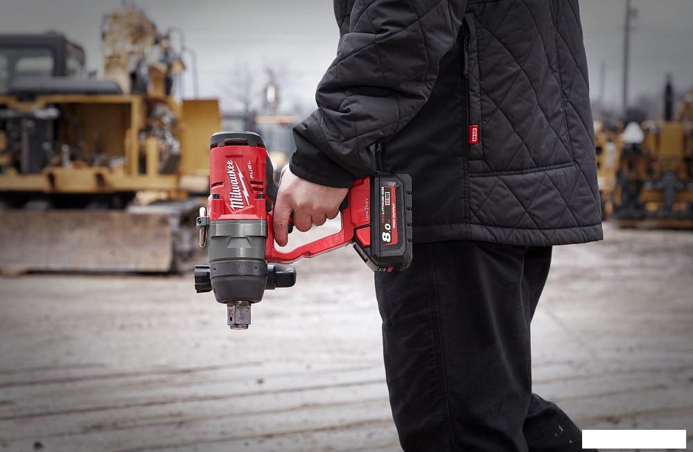 Шуруповерты, гайковерты, электроотвертки Milwaukee M18 ONEFHIWF1-802X ONE-KEY 4933459733 (с 2-мя АКБ, кейс)