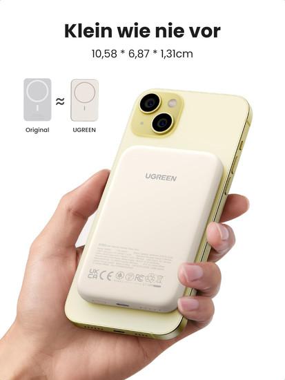 Внешний аккумулятор Ugreen PB560 5000mAh (бежевый)