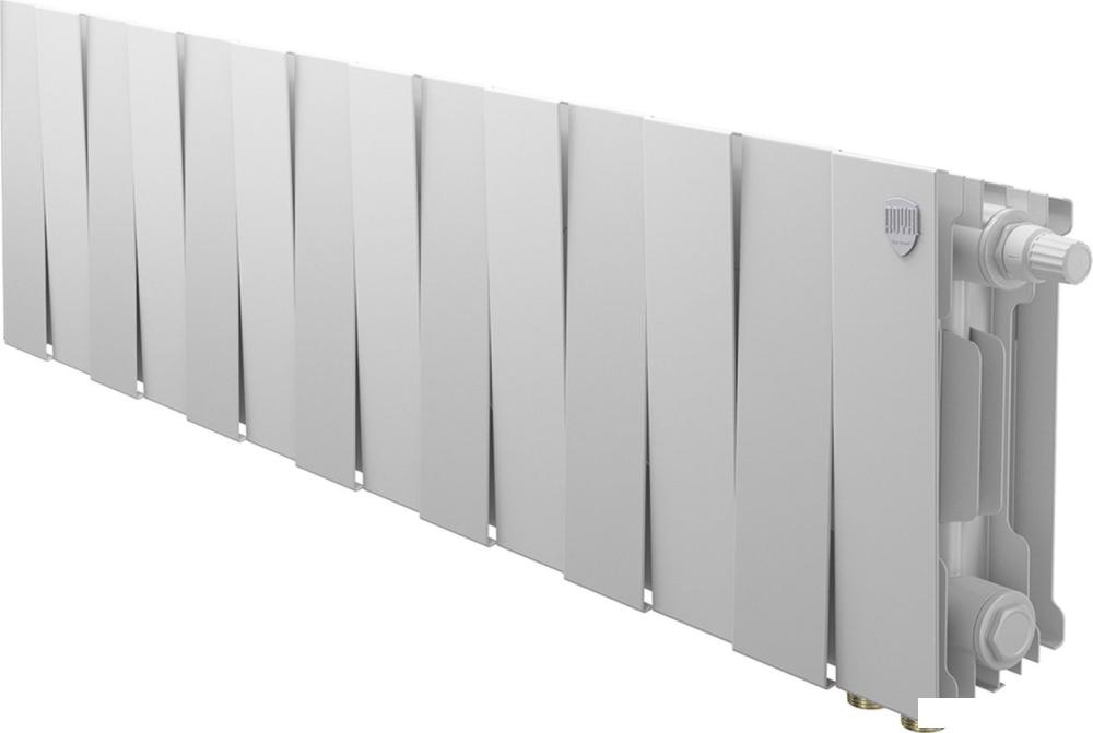 Биметаллический радиатор Royal Thermo PianoForte 200 Белый VR80 - 14 секций