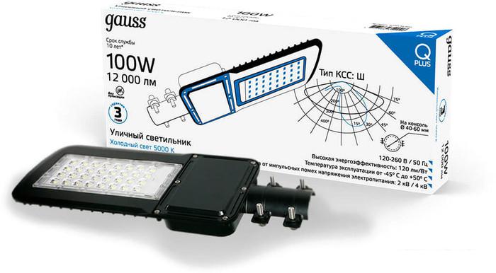 Уличный прожектор Gauss Qplus 629535300