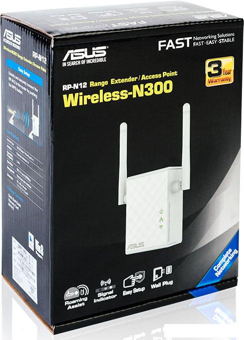 Усилитель Wi-Fi ASUS RP-N12