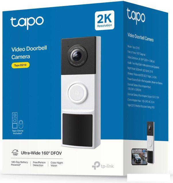 Умный дверной звонок TP-Link Tapo D210