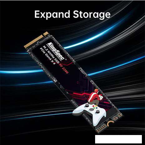 SSD KingSpec PCle 4.0 XF Series 1TB