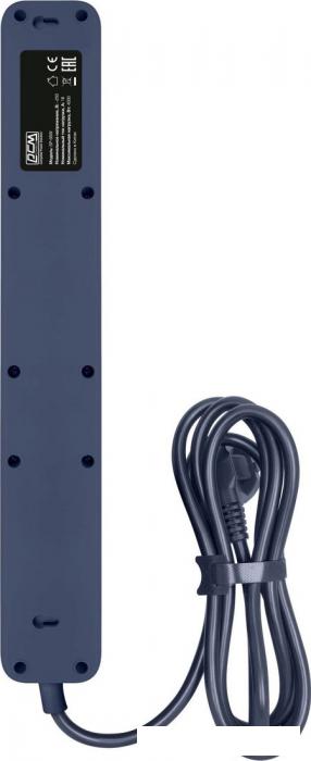 Стабилизатор Powercom SP-06W (3м, 6 розеток, белый/серый)
