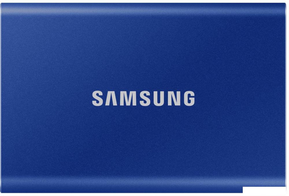 Внешний накопитель Samsung T7 2TB (синий)