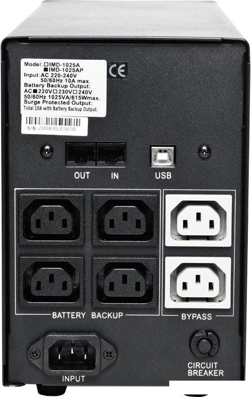 Источник бесперебойного питания Powercom Imperial IMP-1200AP 1200VA