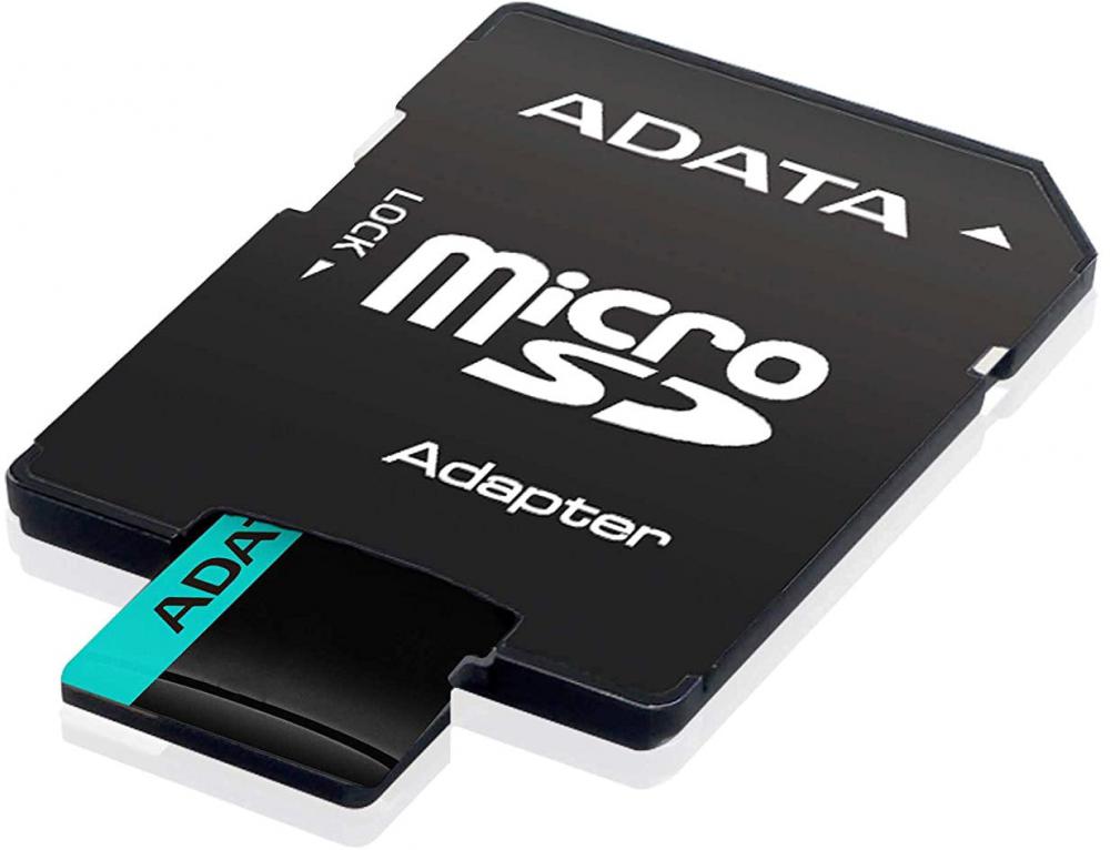 Карта памяти ADATA Premier Pro AUSDX256GUI3V30SA2-RA1 microSDXC 256GB (с адаптером)