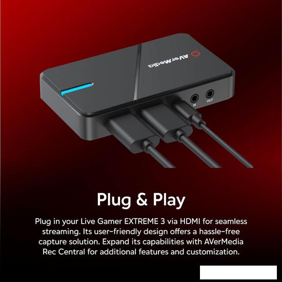 Устройство видеозахвата AverMedia Live Gamer Extreme 3 GC551G2