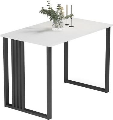 Кухонный стол Mio Tesoro Laim 100x60 (белый/черный) Кухонный стол Mio Tesoro Laim 100x60 (белый/черный)