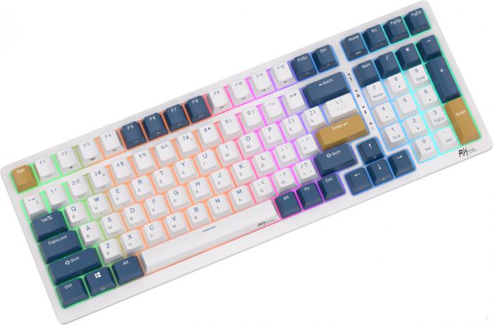 Клавиатура Royal Kludge RK98 RGB Klein Blue (RK Red)