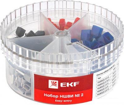 Набор наконечников для кабеля EKF PROxima Nabor-nshvi-2 (250 шт)