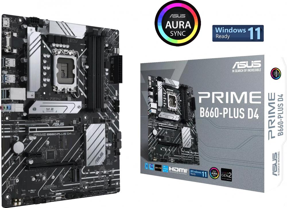 Материнская плата ASUS Prime B660-PLUS D4