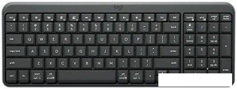Клавиатура Logitech K251 Compact Bluetooth Wireless Keyboard 920-013363 (графитовый, нет кириллицы)