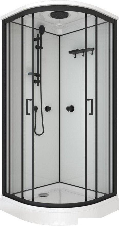 Душевые кабины Triton Прайм-Блэк М3 90х90А