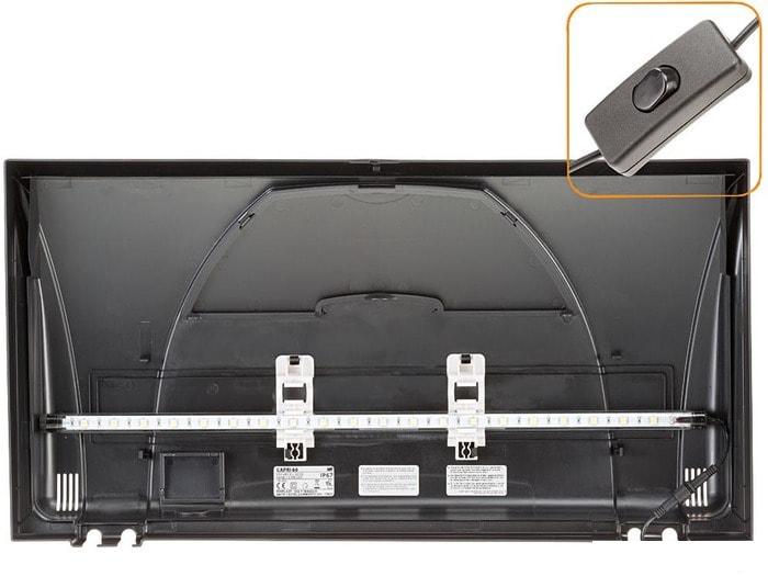 Аквариум Ferplast Capri 80 Led 100 л (черный)