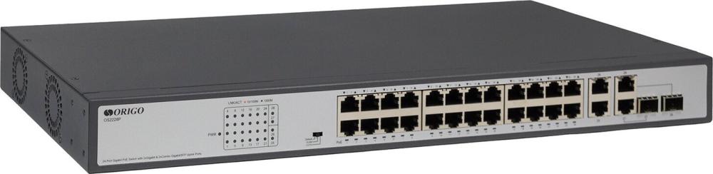Неуправляемый коммутатор Origo OS2228P/370W/B1A