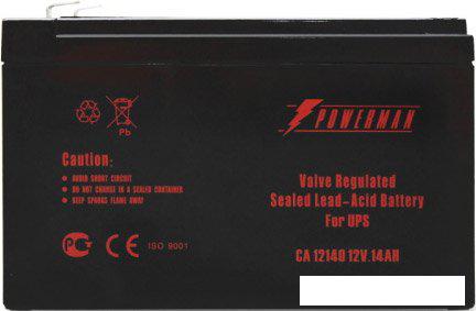 Аккумулятор для ИБП Powerman CA12140/UPS (12В/14 А·ч)