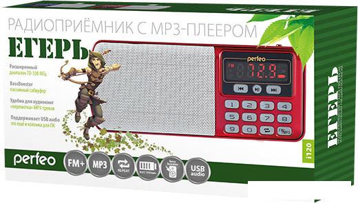 Радиоприемник Perfeo Егерь i120-RED
