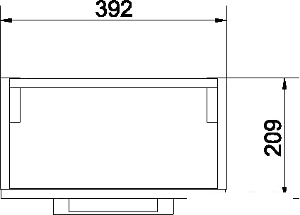 Cersanit Melar тумба под умывальник Como 40 [S614-008]