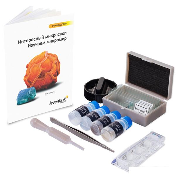 Детский микроскоп Levenhuk LabZZ M101 (лунный камень) 69032