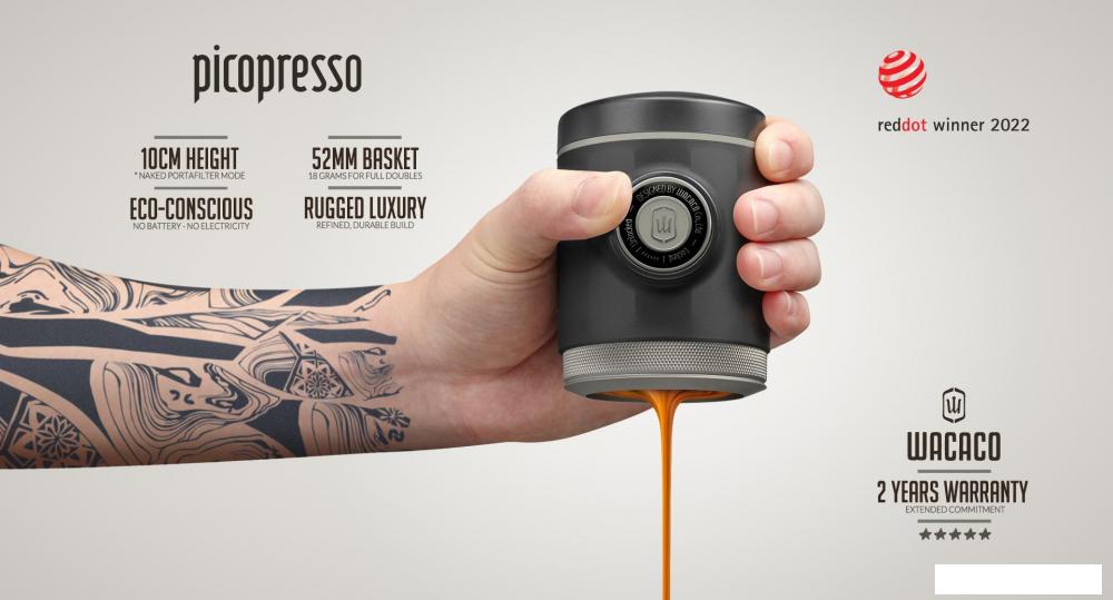 Ручная кофеварка WACACO Picopresso