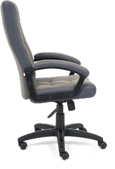 Офисное кресло TetChair Trendy (флок/ткань, серый)