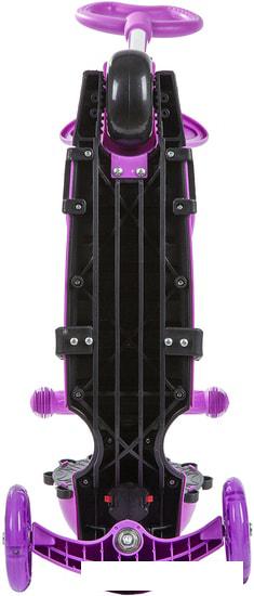 Трехколесный самокат Novatrack Saddle Pro 2019 120SB.DISCOKIDS.VL9 (фиолетовый)