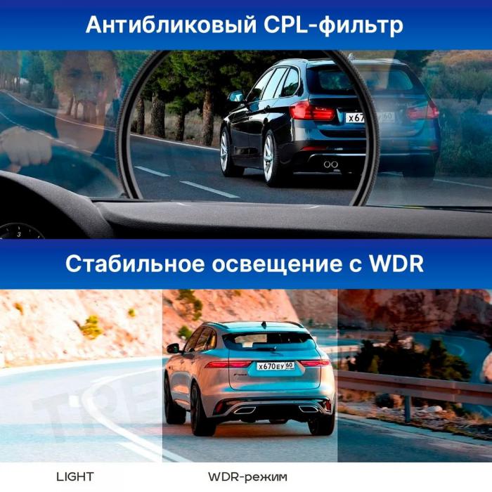Автомобильные видеорегистраторы TrendVision TDR-725 Real 4K Max
