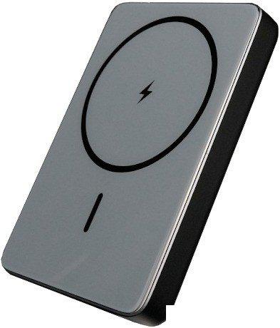 Внешний аккумулятор Roome Urban W72 10000mAh Magnetic Wireless (серый)
