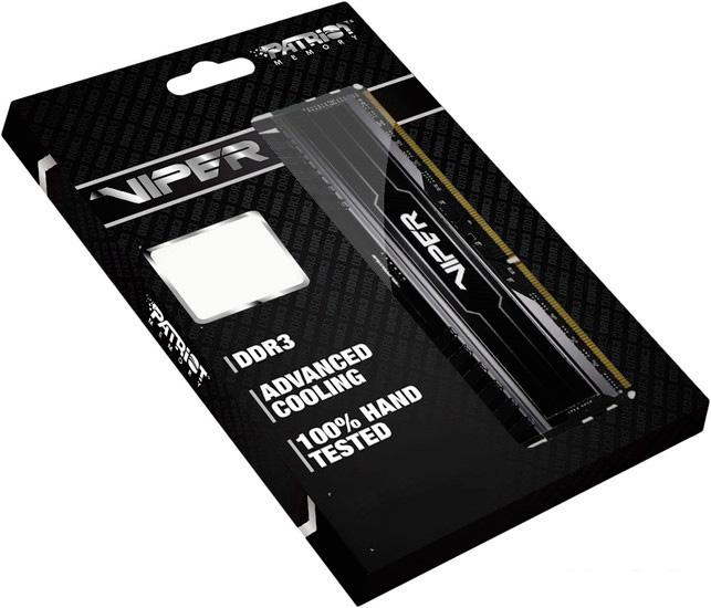 Оперативная память Patriot Viper 3 Black Mamba 8GB DDR3 PC3-12800 (PV38G160C0)