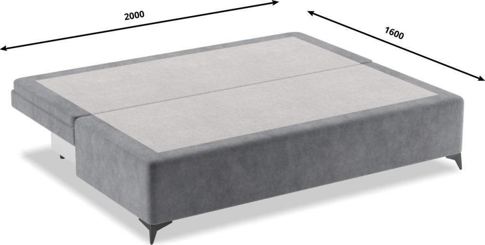 Диван Mio Tesoro Кангас SB3 (Germes Grey)