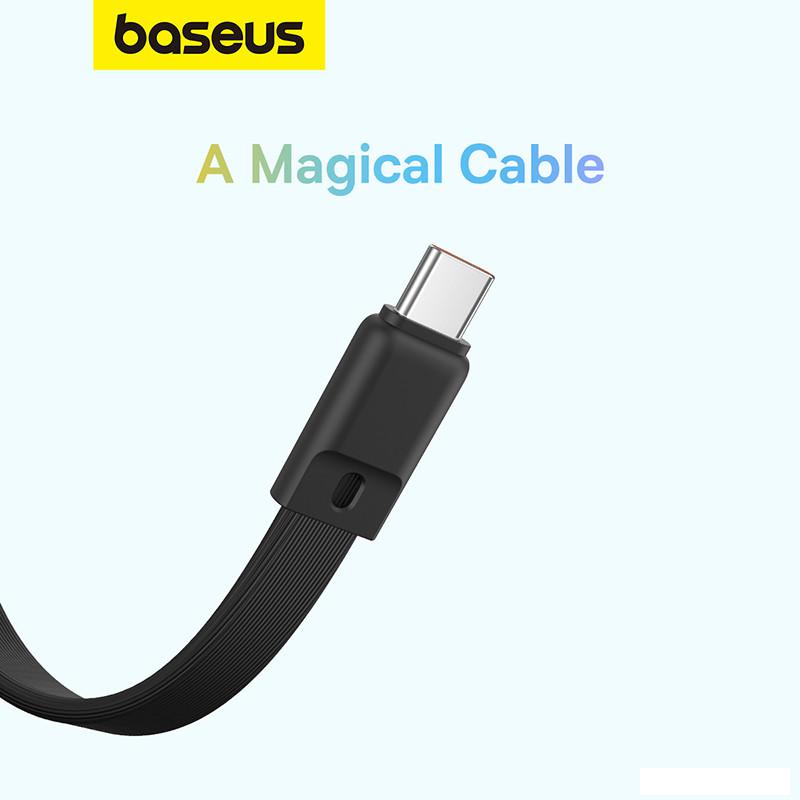 Внешний аккумулятор Baseus Magnetic Fast Charge Power Bank Type-C Edition 30W 10000mAh (черный)