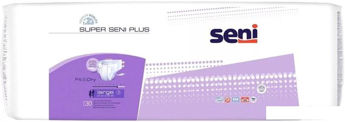 Подгузники для взрослых Seni Super Plus L (30 шт)