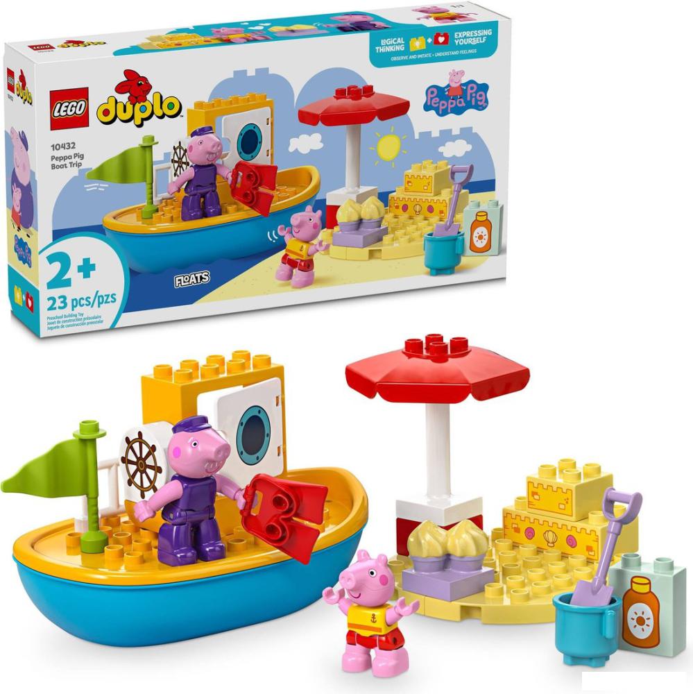 Конструктор LEGO Duplo 10432 Поездка на лодке со Свинкой Пеппой