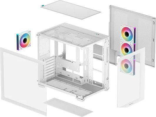 Корпус DeepCool CG530 4F WH R-CG530-WHADA4-G-1