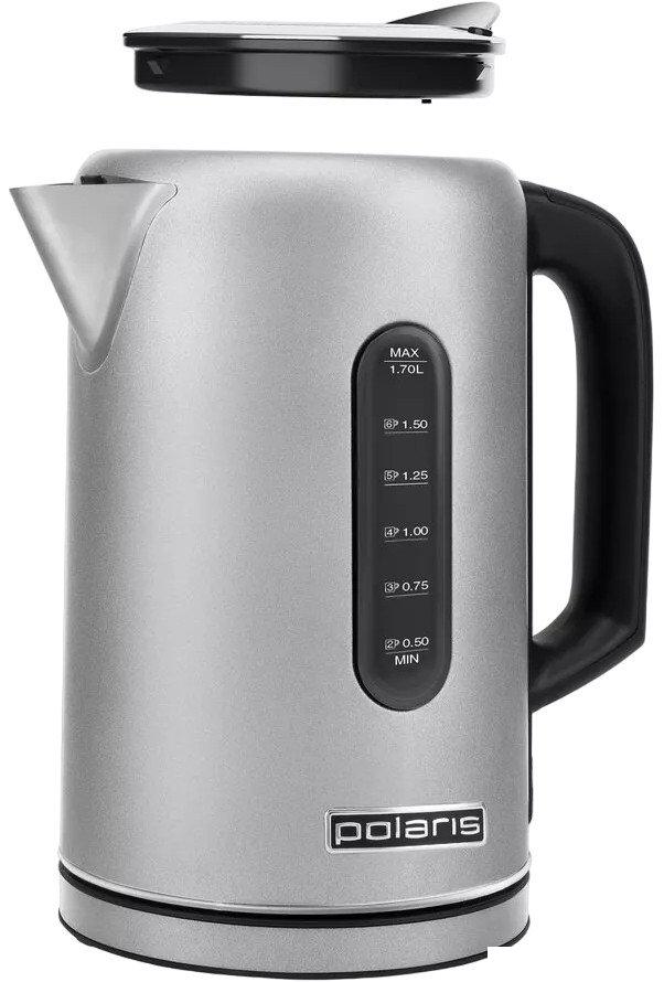 Электрический чайник Polaris PWK 1729CA Water Way Pro (стальной)