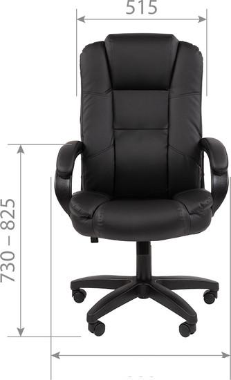 Офисное кресло CHAIRMAN 600LT (черный)
