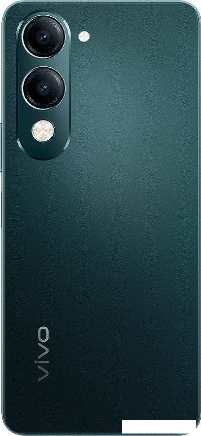 Телефон Vivo Y04 4GB/128GB международная версия (малахитовый черный)